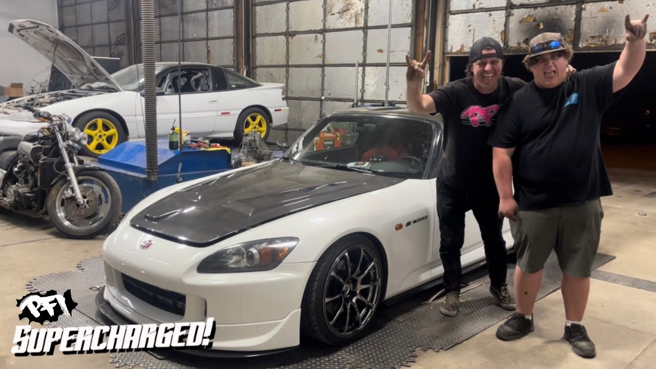 Тюнинг идеального Supercharged S2000 (стильные карбоновые акценты)