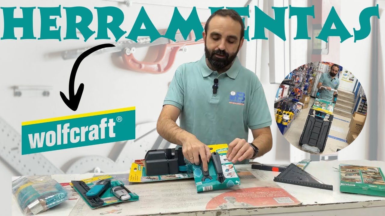 🔝Mejores HERRAMIENTAS de la mano de WOLFCRAFT 🔧🪚