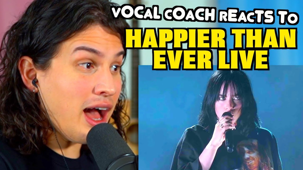 Vocal Coach Reacts to Billie Eilish - Happier Than Ever (Grammys 2022)