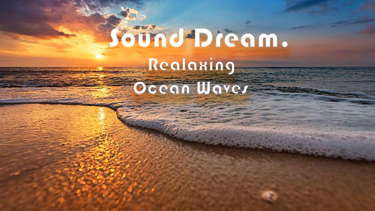 Golden Hour Beach Transition to Twilight | Relaxing Waves