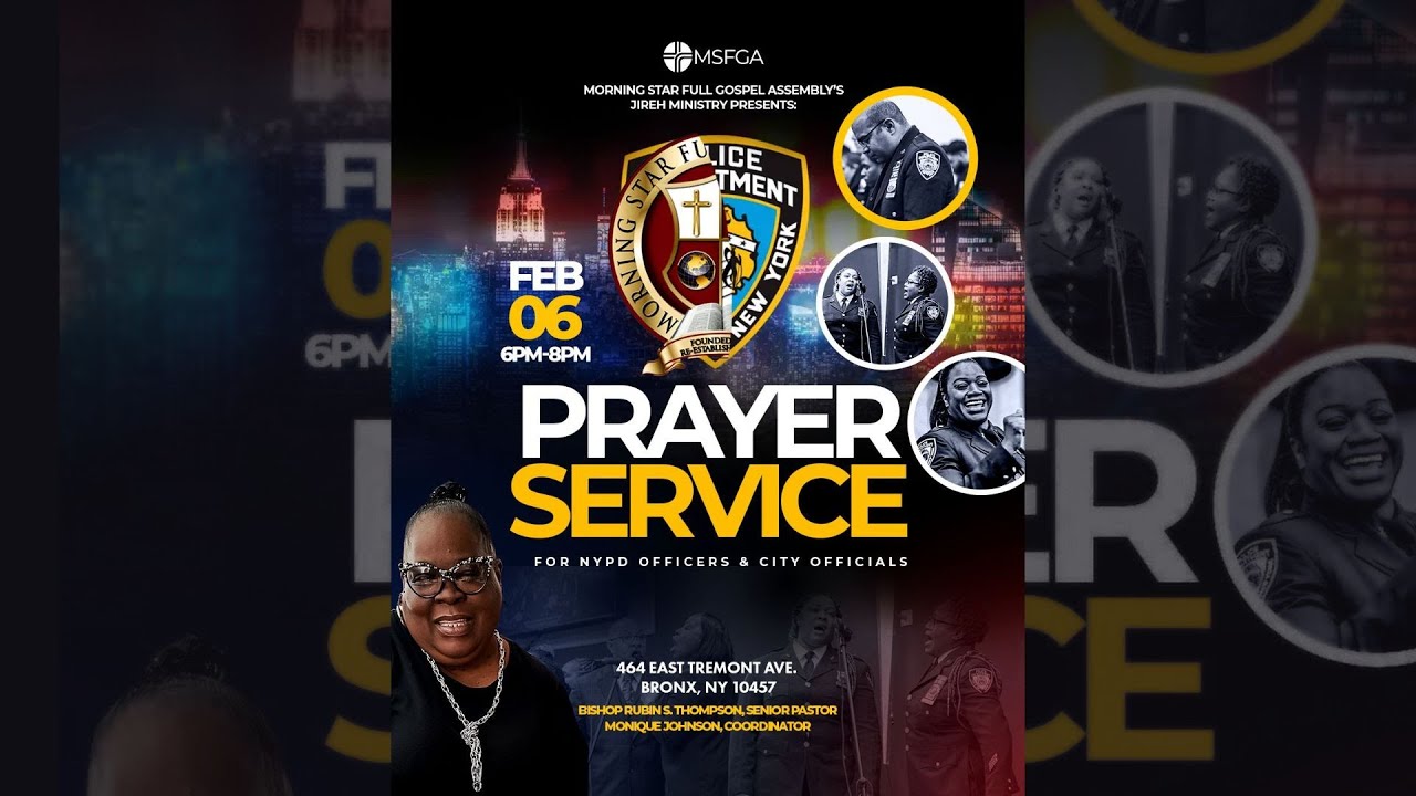NYPD Prayer Service 2026