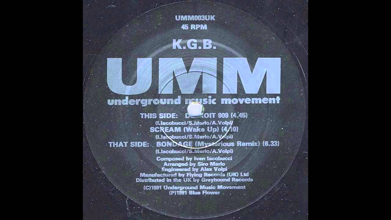 K.G.B. ‎-- Detroit 909 (1991)