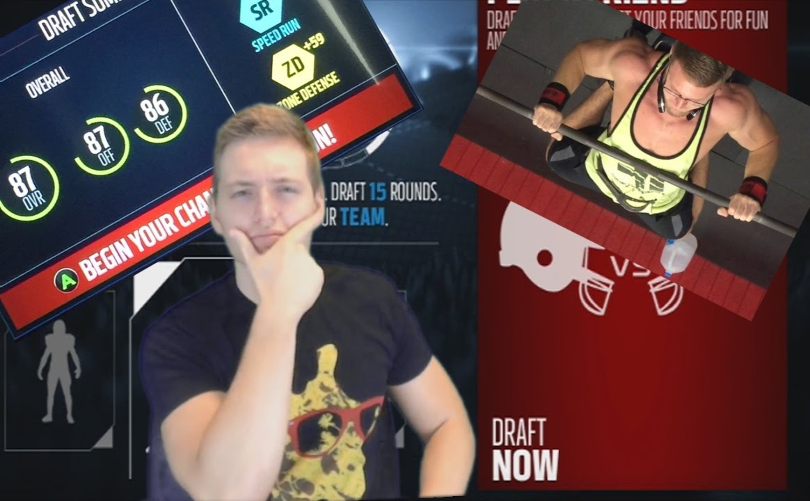 87 OVERALL DRAFT!? | COMBINE BENCH PRESS FORFEIT?? | MADDEN 16 DRAFT CHAMPIONS