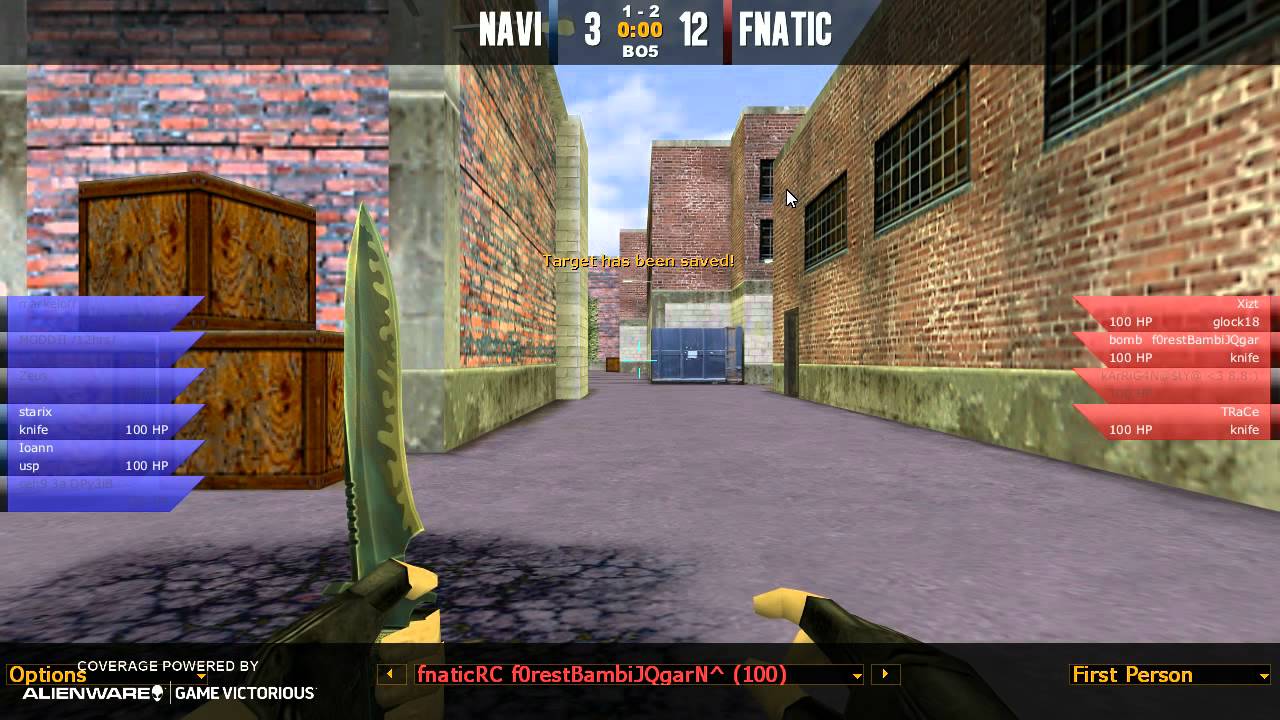GameGune 2012 - Final - Fnatic vs. NaVi (de_train) Map 3