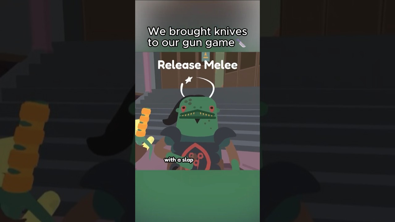 We brought KNIVES to our GUN GAME