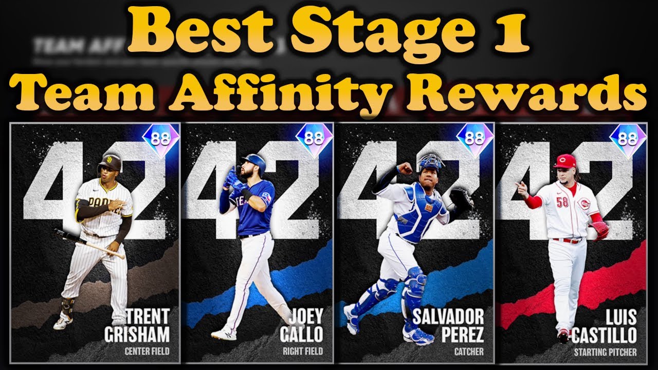 The BEST Stage 1 Team Affinity Cards To Grind For! | Who Should You Target First?? [MLB The Show 21]