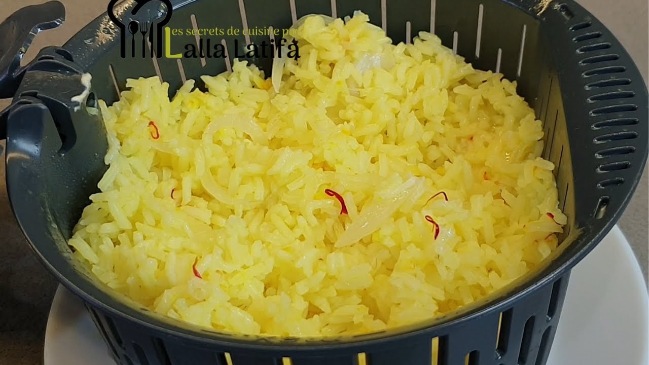 Préparer ce riz avec Thermomix 31 TM5 TM6ارز راءع منسم لجميع الاطباق # riz #ارز
