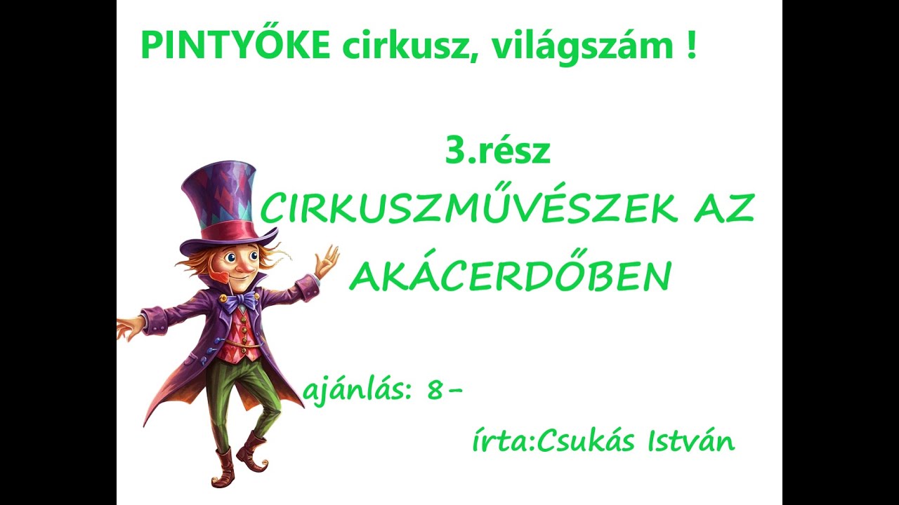 Pintyőke cirkusz, világszám 3.rész