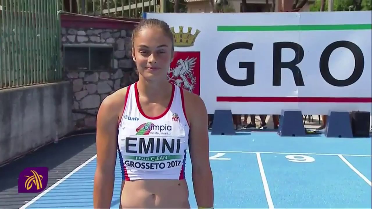 Milica Emini - European Junior Championships - Semifinal - False Start