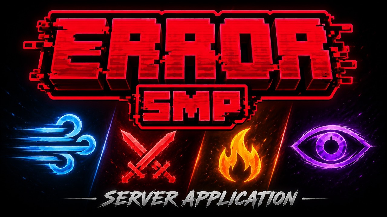 My Application for the Error SMP
