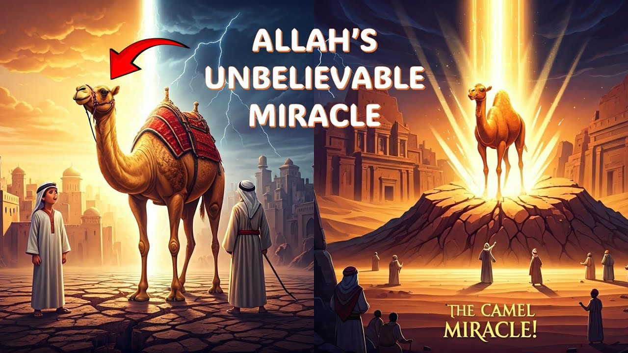 Prophet Salih's (AS) She-Camel & the People of Thamud | Animated kids Stories | Prophet Stories