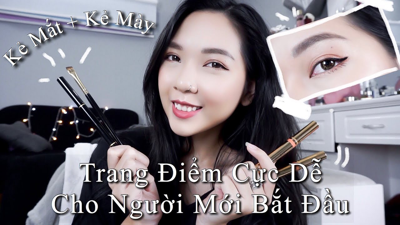 Hưỡng Dẫn Kẻ Mày, Đánh Mắt, Kẻ Mắt Cực Dễ Và Tự Nhiên Dành Cho Người Mới Bắt Đầu | Con Thỏ