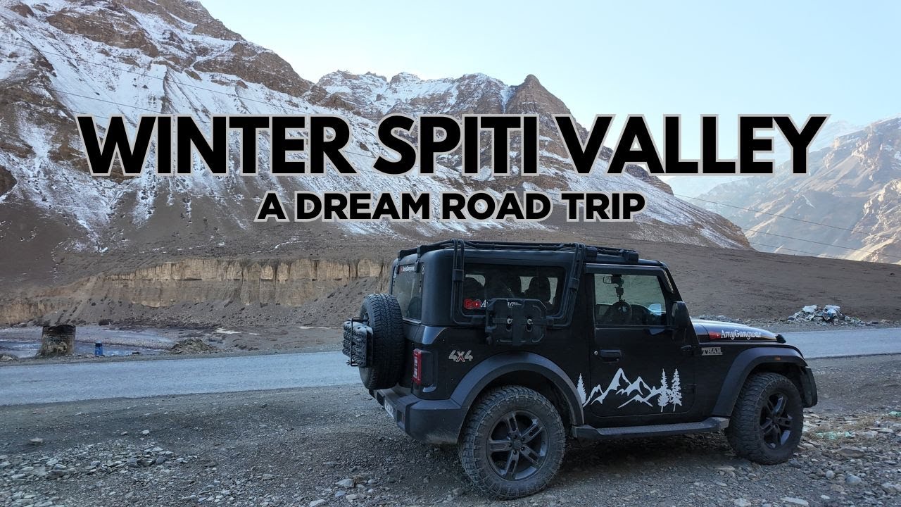 Winter Spiti Valley Road Trip Strat | 5 Days, Delhi to Kaza |EP-1 #winterspiti #spitivalley