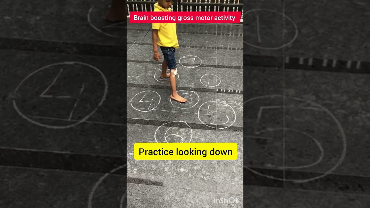 brain booster gross motor activities/improve attention and response time