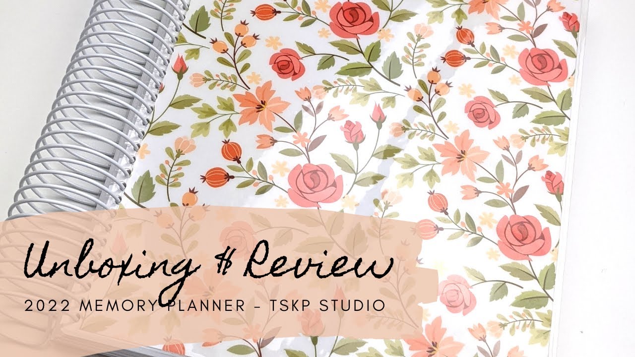 2022 Memory Planner Unboxing and Review - TSKP Studio Undated Planner