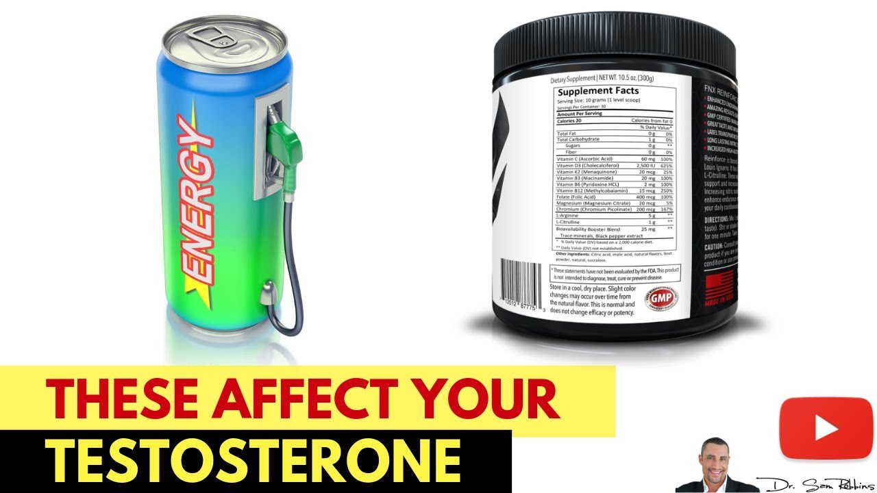🍌How Caffeine, Energy Drinks & Pre-Workout Stimulants Affect Your Testosterone - by Dr Sam Robbins