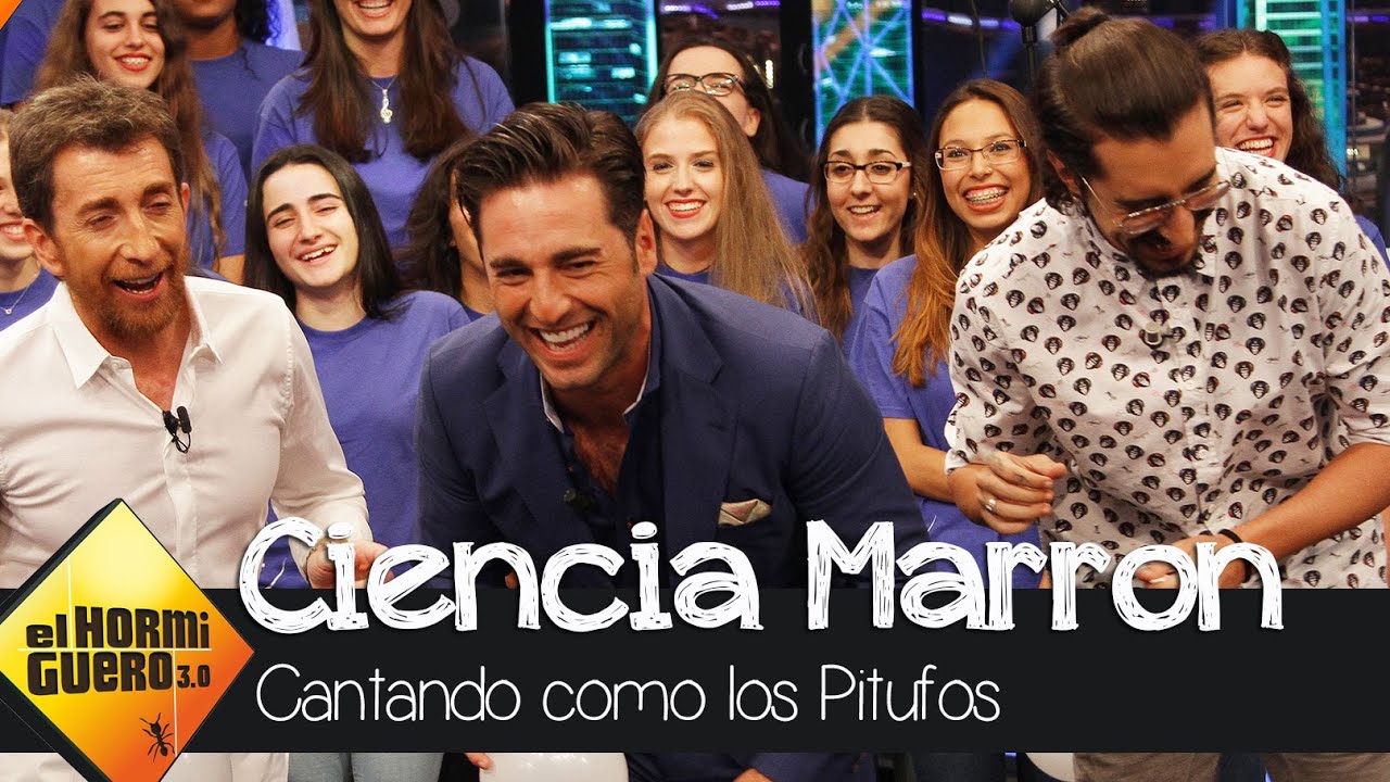 Ciencia Marron: Cantando como los pitufos en El Hormiguero 3.0