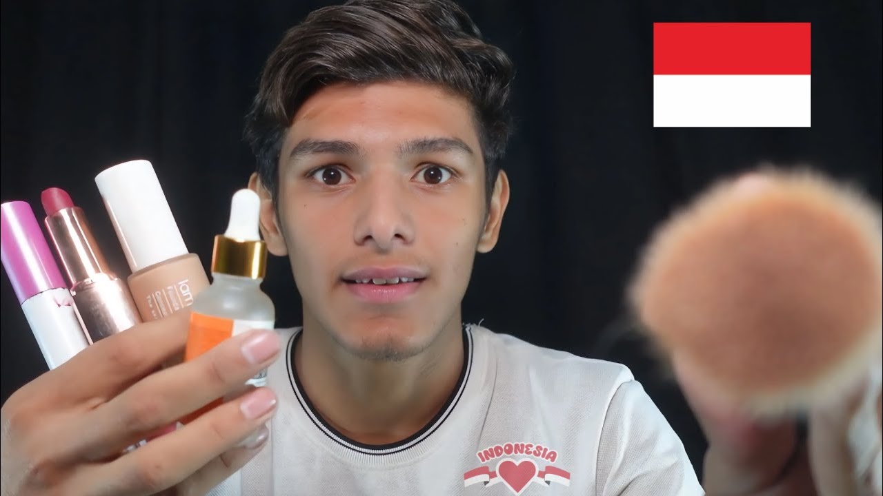 makeup ASMR in indonesian 🇮🇩