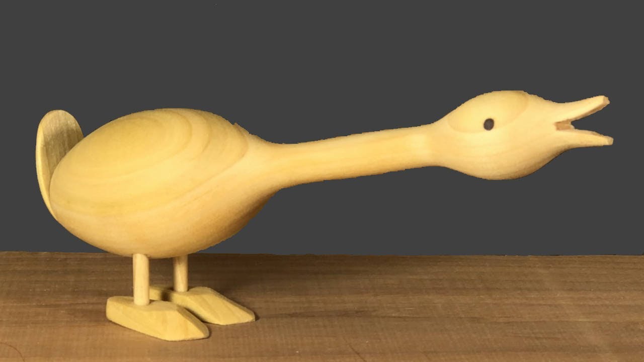 Woodturning - The Grumpy Goose