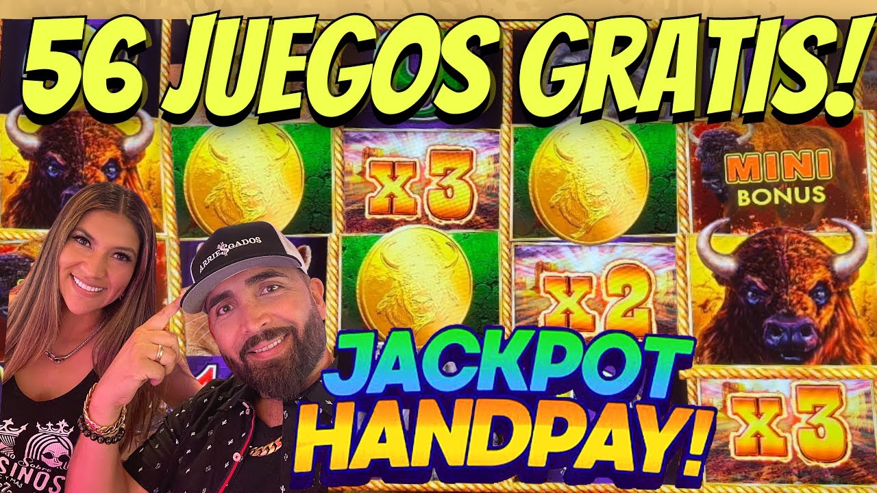 🟡56 JUEGOS GRATIS👉JACKPOT EN BUFFALO LINK CASINOS EN LAS VEGAS🦬