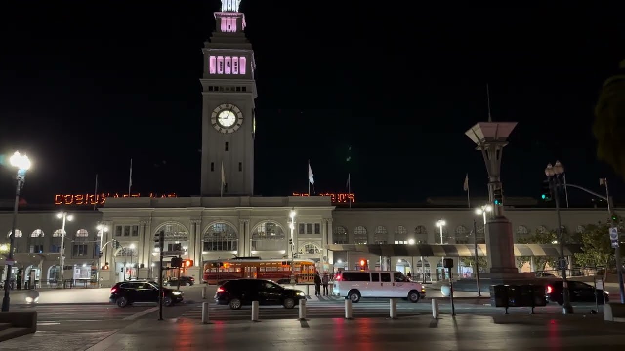 [4K] WALK Ferry Building to Ghirardelli Square in San Francisco