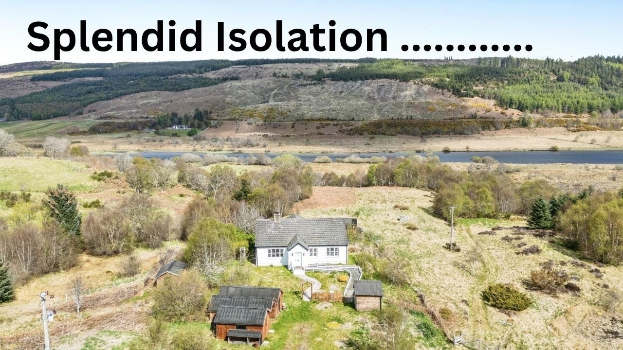 Rural Lifestyle Property in The Heart of The Highlands ( re -upload in summer) £275K