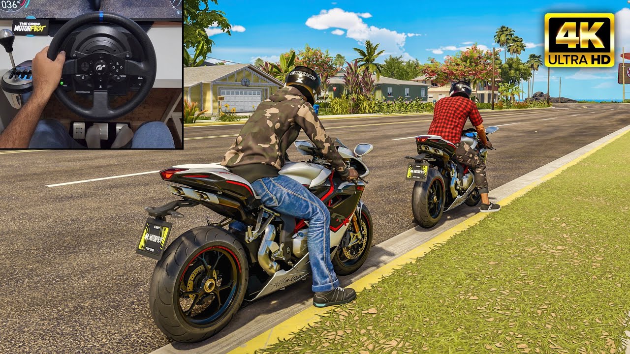 MV Agusta F4 RR | The Crew Motorfest | Thrustmaster T300RS gameplay