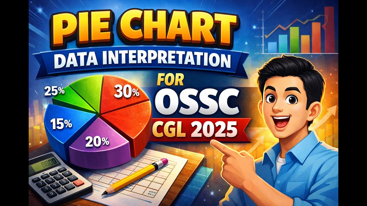 Data Interpretation for OSSC CGL 2025 || Pie Chart #ossccgl2025 #osscjob #osssc #nuapatna #ossccgl