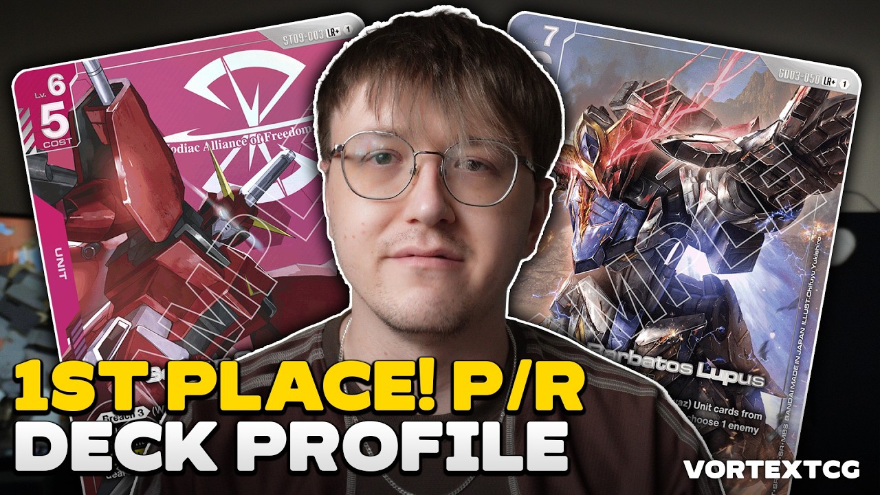 ПЕРВОЕ МЕСТО! Обзор колоды Saviour Tekkadan P/R из Gundam Card Game GD05!