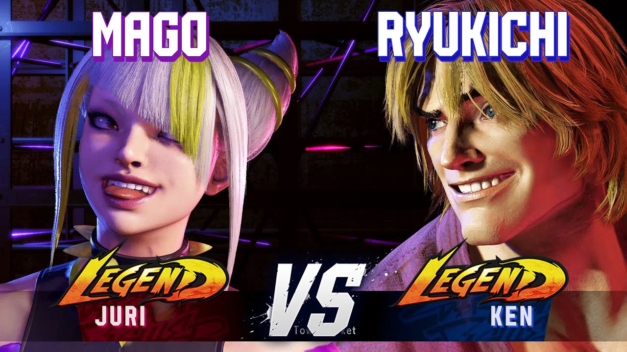 SF6 ▰ MAGO (Juri) vs RYUKICHI (Ken) ▰ High Level Gameplay