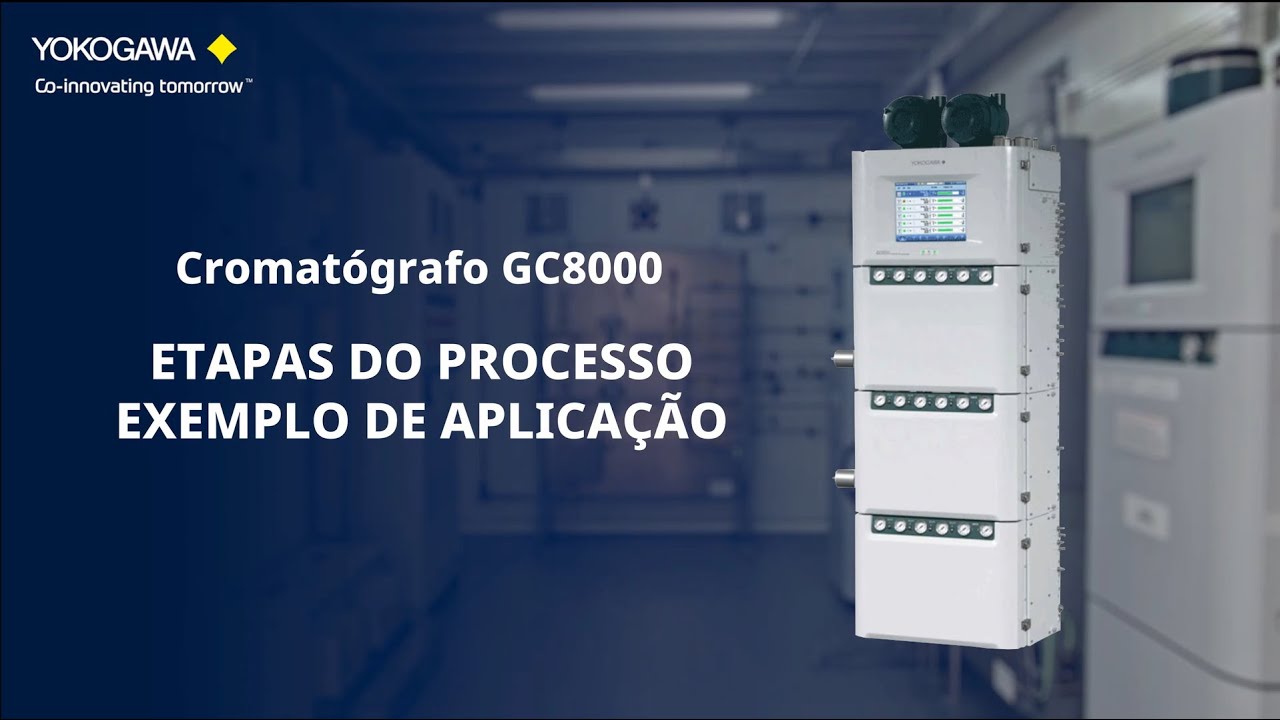 Cromat&oacute;grafo GC8000 - Etapas do processo e exemplo de aplica&ccedil;&atilde;o