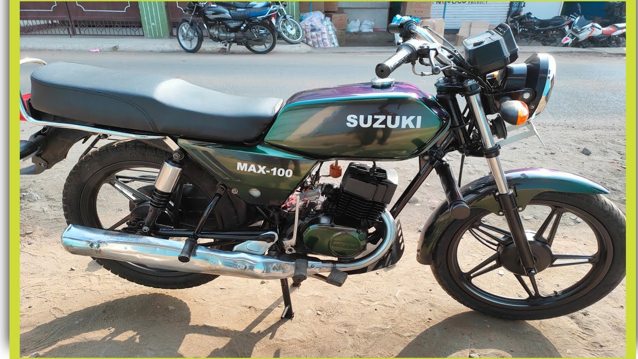 Suzuki Max 100 || (1985) Bike Restoration || modification