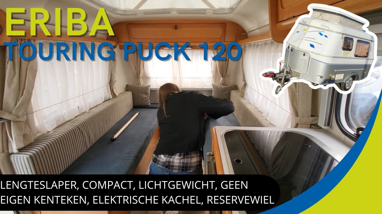 ERIBA Touring Puck 120 2004 | KLASSIEKER IDEALE CARAVAN VOOR RONDREIZEN ZONDER EIGEN KENTEKEN! #20