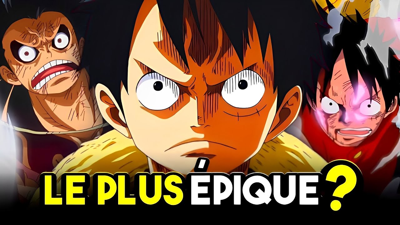 Les 5 Plus GRANDS COMBATS Où Luffy Nous a Donné Des Frissons Dans 