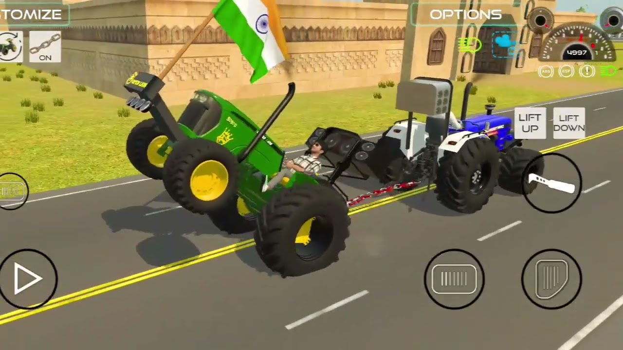 निशु भाई ने हिला दिया सिस्टम: John Deere vs Powertrac महा-मुकाबला! ⚡🔥👑🚜💪🚜दम है तो रोक के दिखा! 💪 💪😱😱