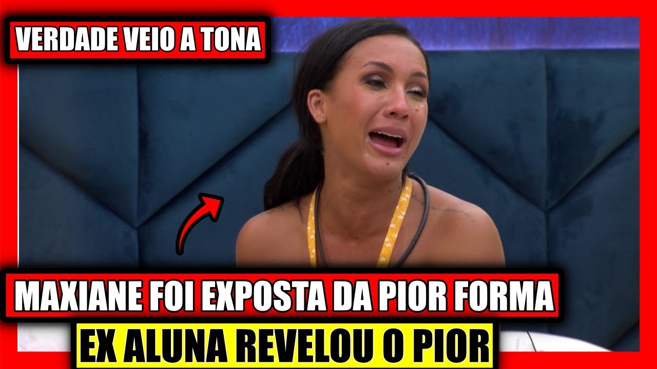 🔥MÁSCARA DA MAXIANE CAIU! NOVA REVELAÇÃO CHOCA E DIZ QUE A MAXI É UM PERSONAGEM E QUE ELA É HORRÍVEL