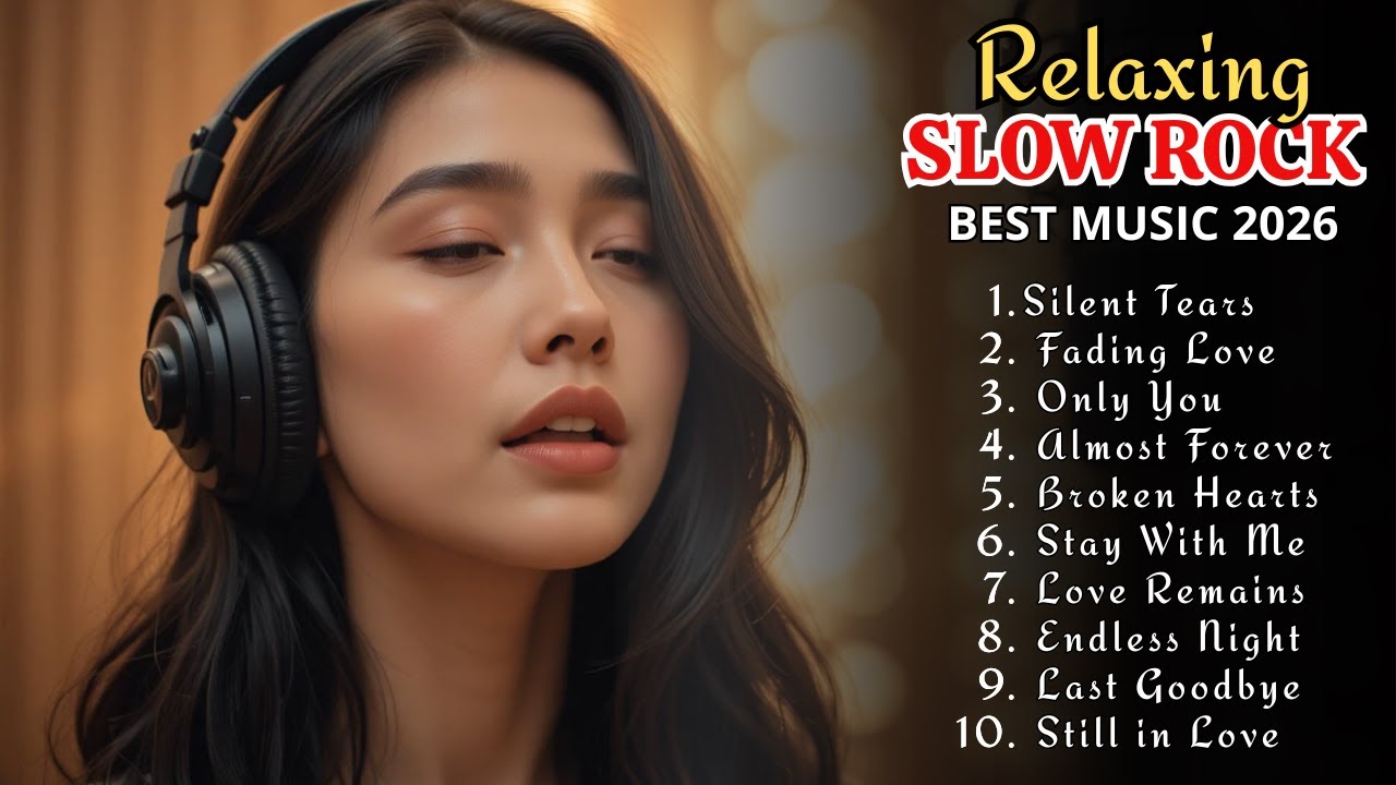 THE BEST OF RELAXING Slow Rock Music 2026 🎧Rock | Ballad | Work| Sleep | Emotional |Soft Rock |Enjoy
