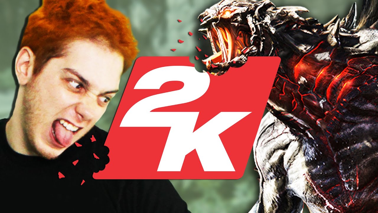 EVOLVE SNEAK PEEK AT 2K OFFICES (Smosh Games Field Trip)