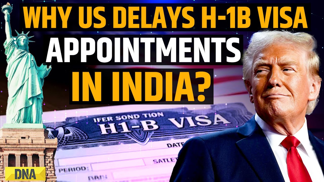 US News: H-1B Visa Appointments Postponed For Many Indians Amid US' Social Media Rules | Trump News