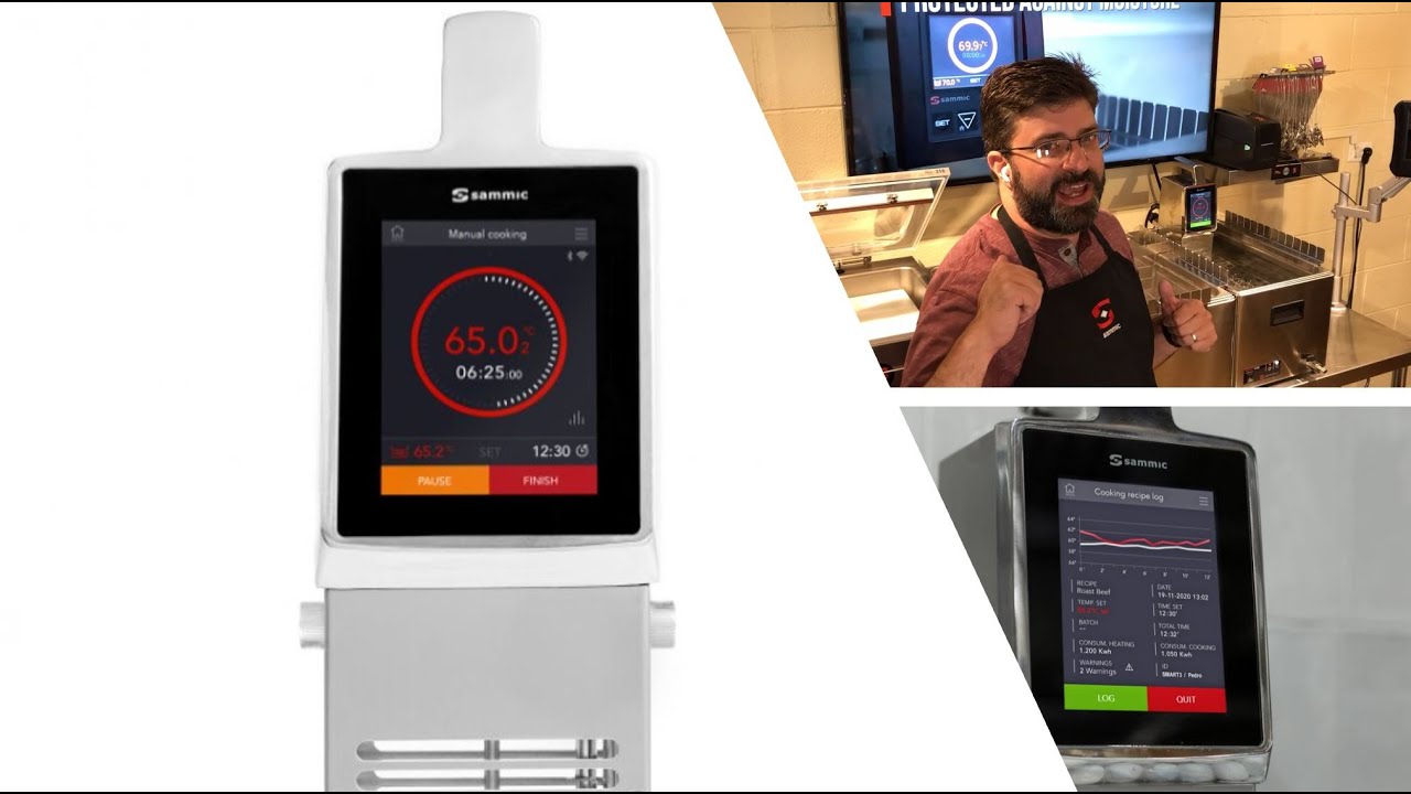 Sous Vide Pasteurization with the Sammic SmartVide X