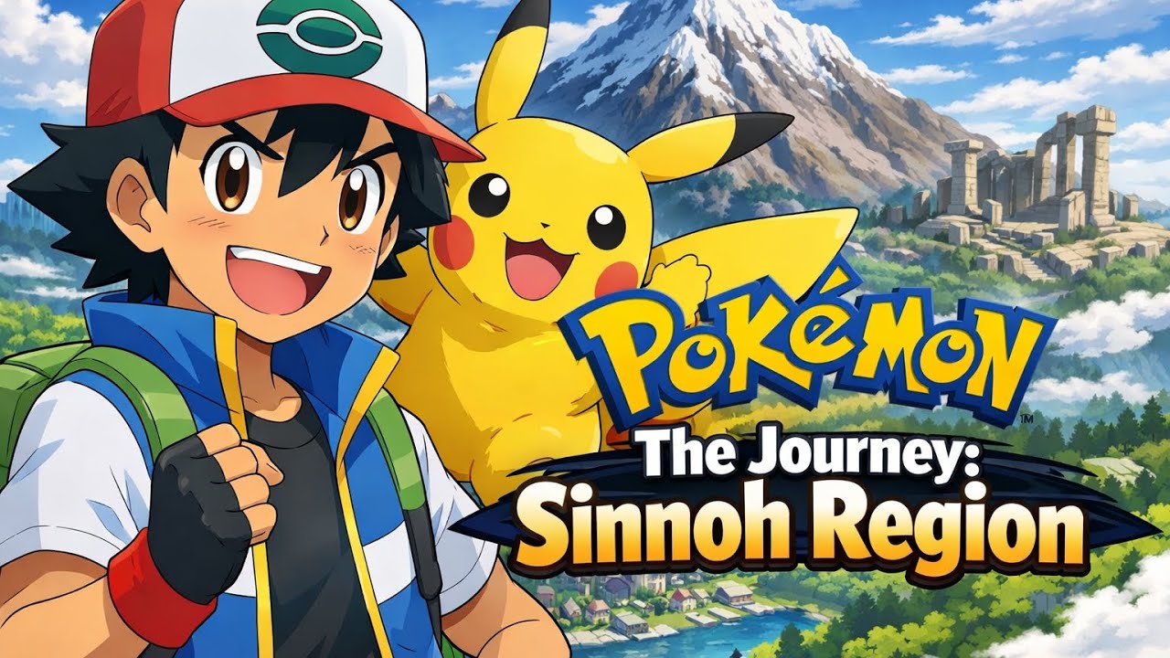  Pokemon journey sinnoh region. part-2 #gameplay#pokemon#pokemonsinnohadventure#pokemonjourneys