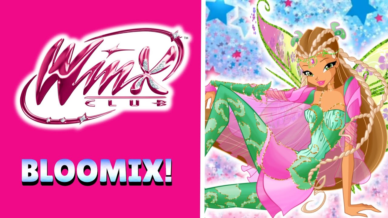 Winx Club Flora Bloomix Italian Transformation Season 6 #winxclub