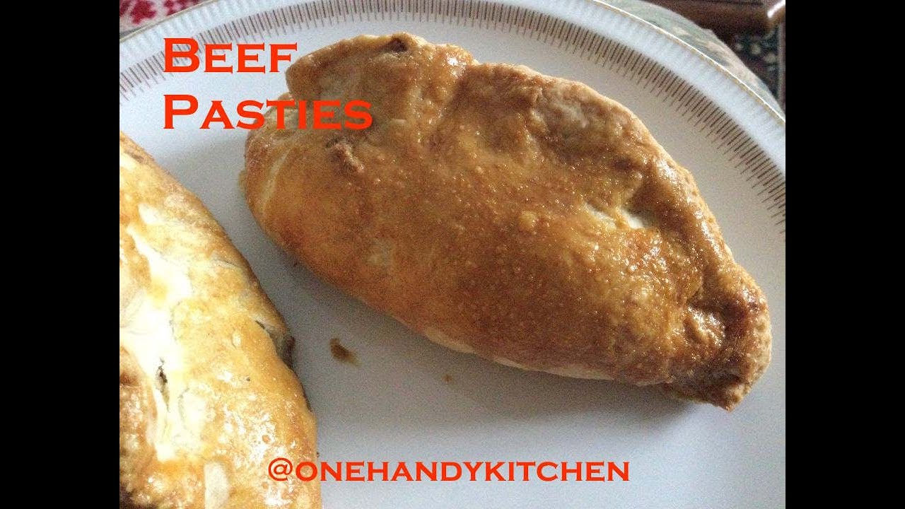 Easy Beef Pasties   Baking One hand Stroke Survivor