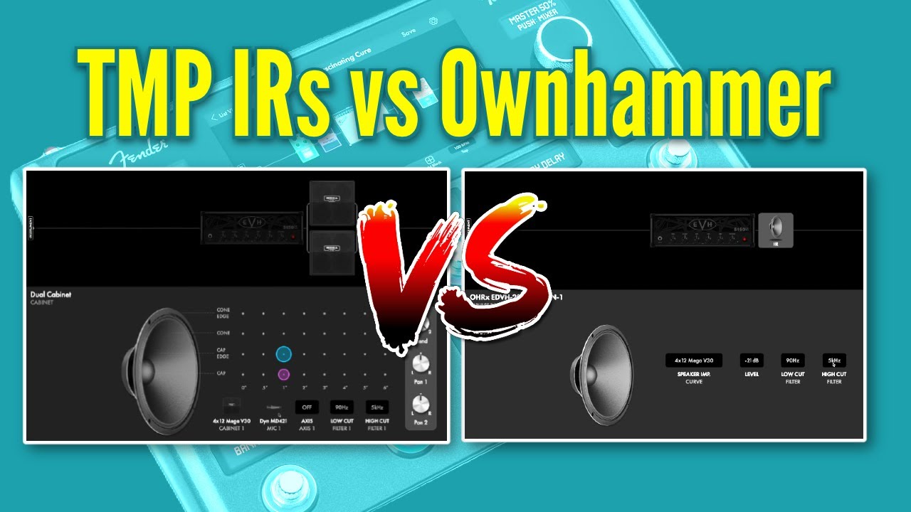 Fender Tone Master Pro vs 3rd party IRs, what should you use? #ownhammer
