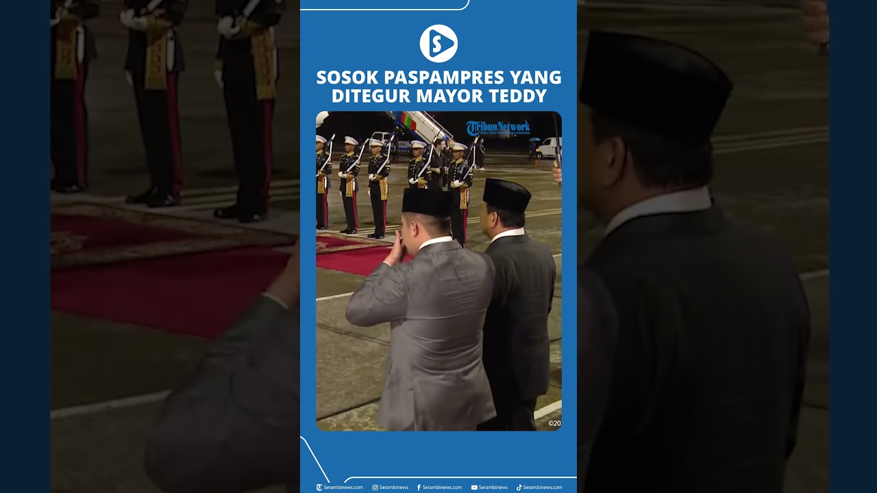 Sosok Paspampres yang Ditegur Mayor Teddy