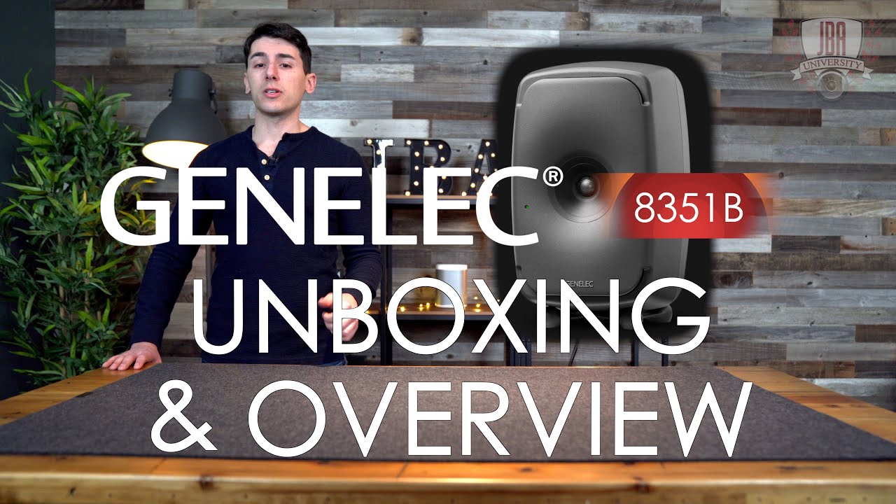 Распаковка и обзор Genelec 8351B