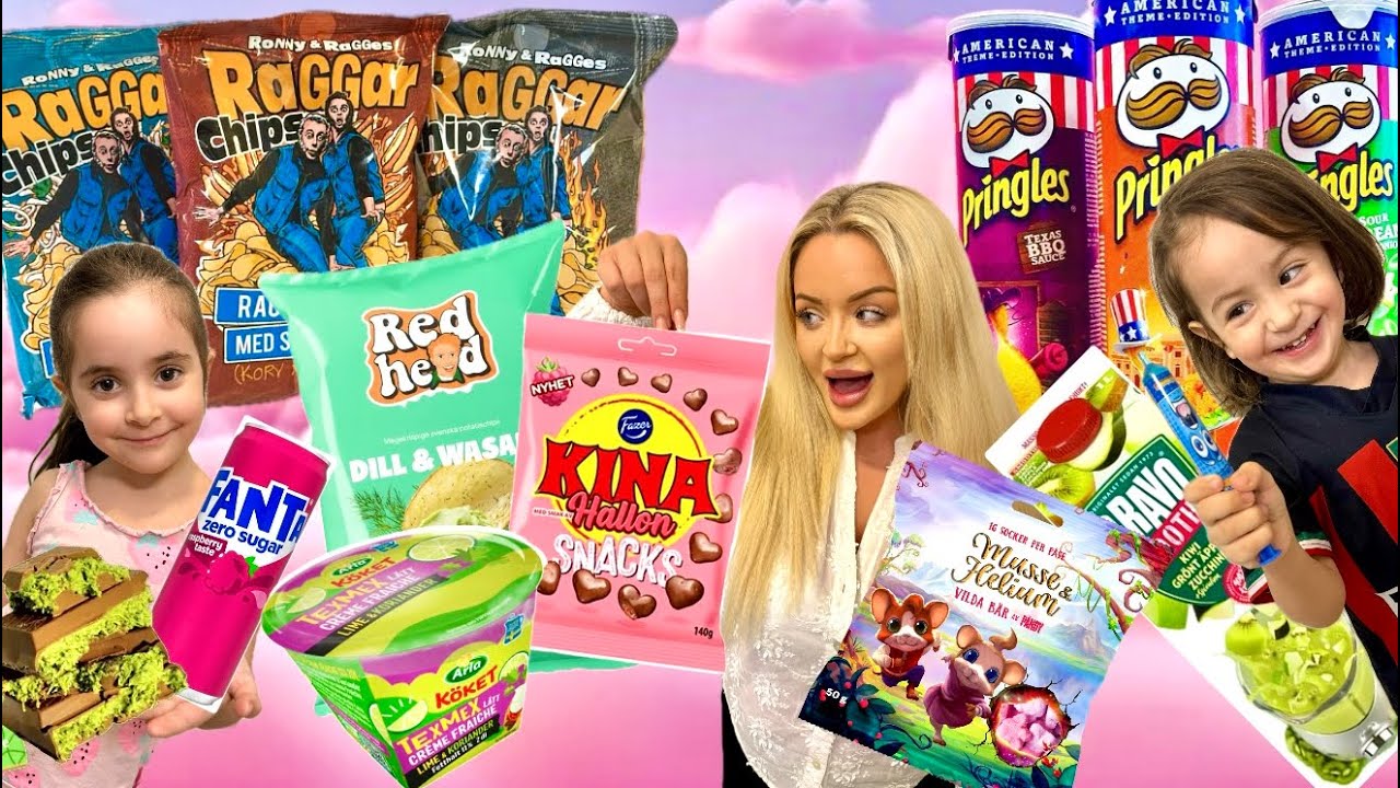VI TESTAR VÅRNYHETER 2025 🍩🍿RAGGARCHIPS OCH GODIS