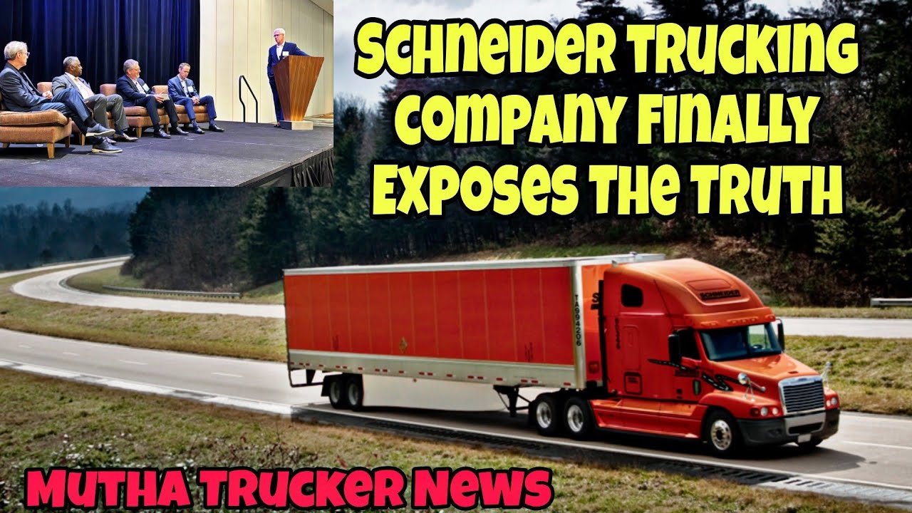 Компания Schneider Trucking наконец раскрывает правду о грузоперевозках 🤯