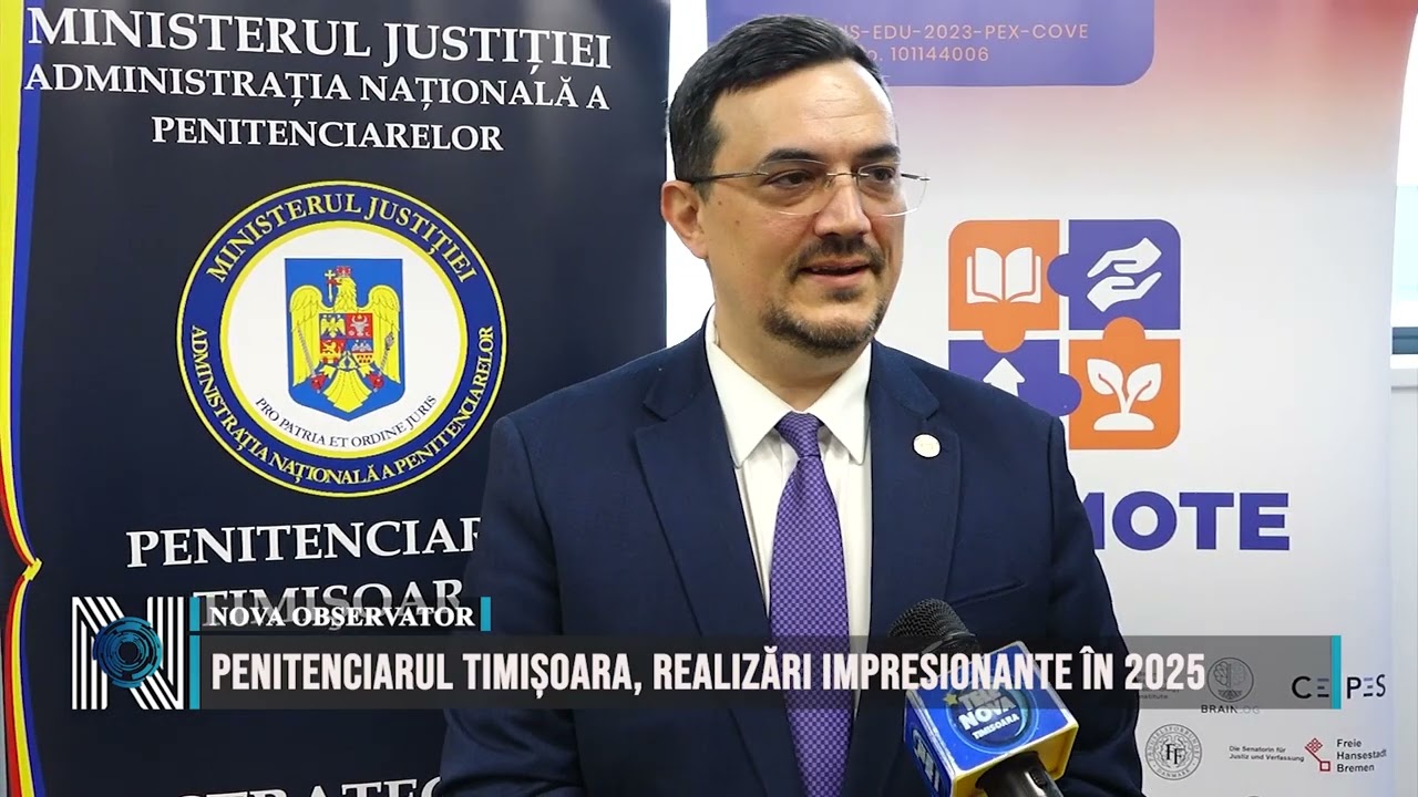 Penitenciarul Timișoara, realizări impresionante în 2025