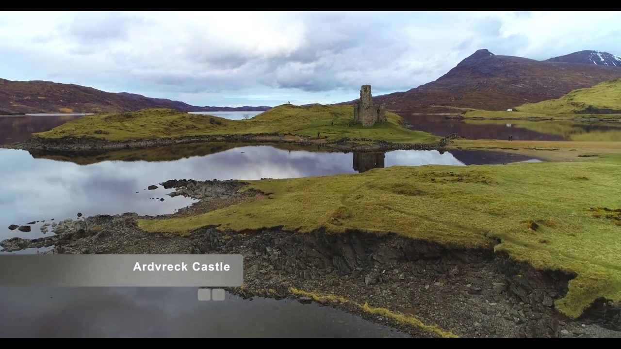 Scotland North Coast 500 Drone footage 4k